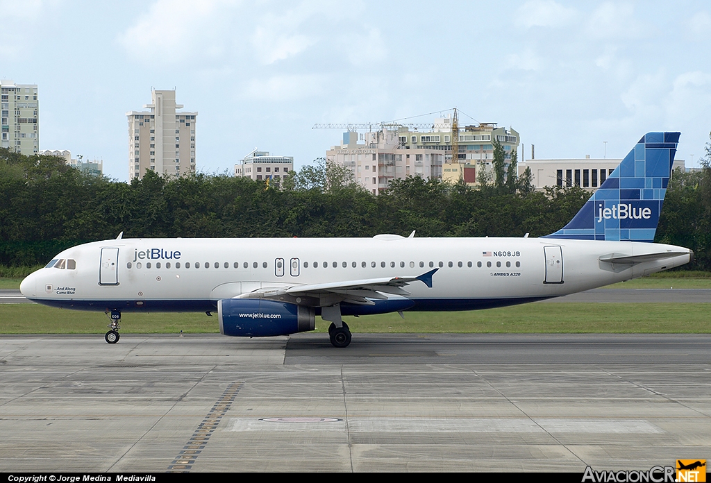 N608JB - Airbus A320-232 - Jet Blue