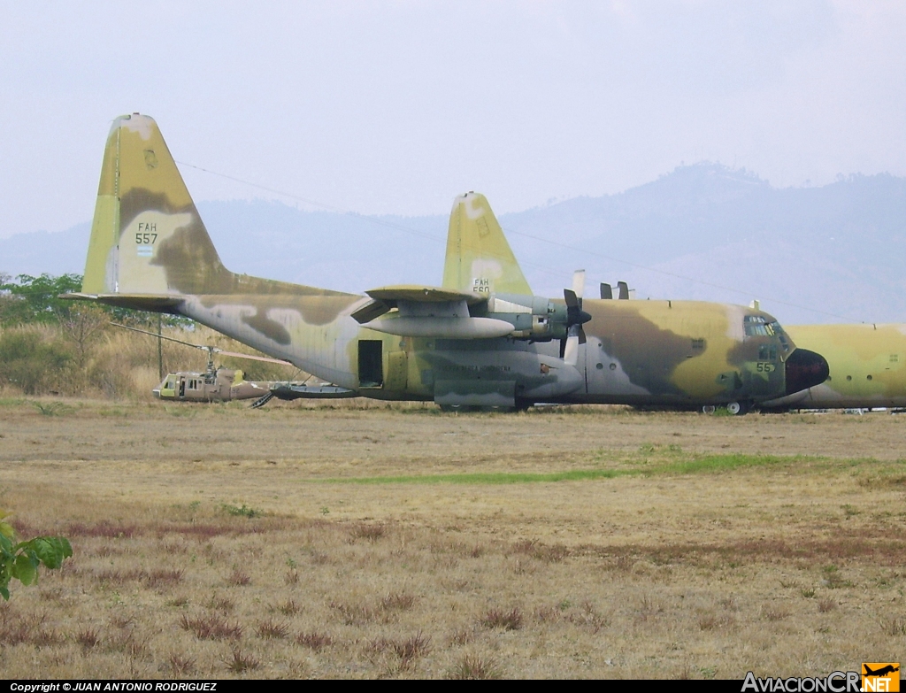 FAH-557 - Lockheed C-130A Hercules (L-182) - Fuerza Aerea Hondureña