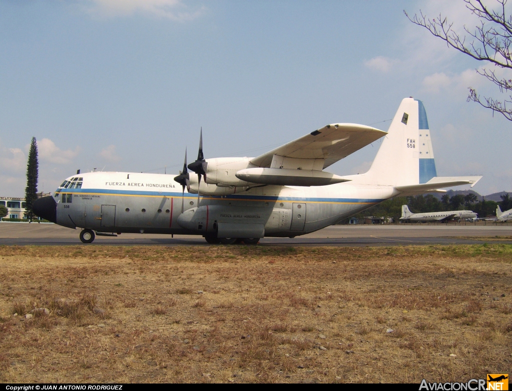 FAH-558 - Lockheed C-130A Hercules (L-182) - Fuerza Aerea Hondureña