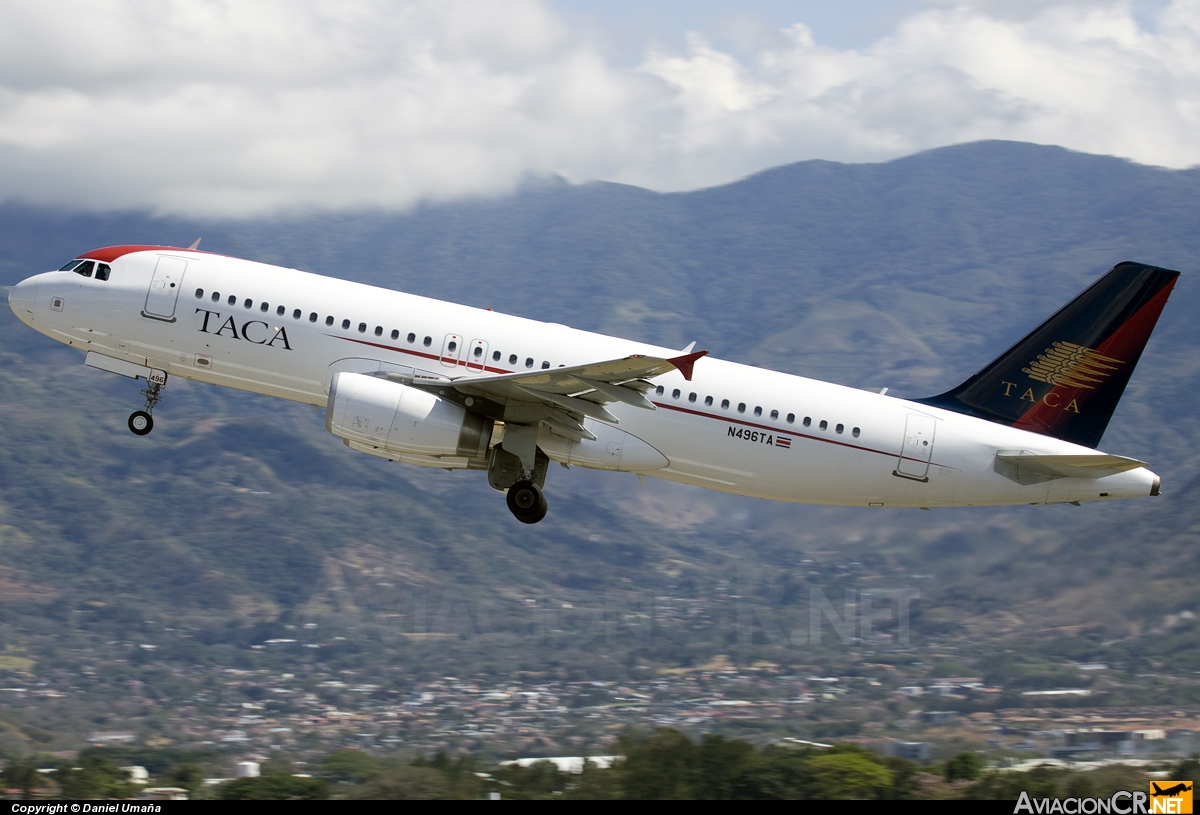 N496TA - Airbus A320-233 - TACA