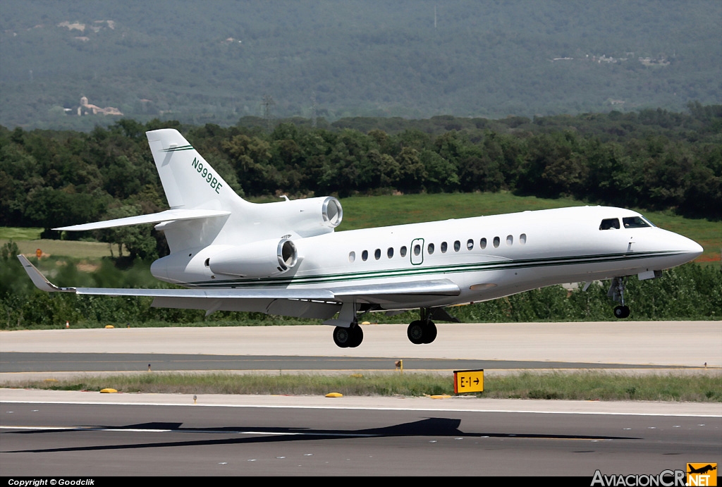 N999BE - Dassault Falcon 7X - Formula 1 Flight Operations