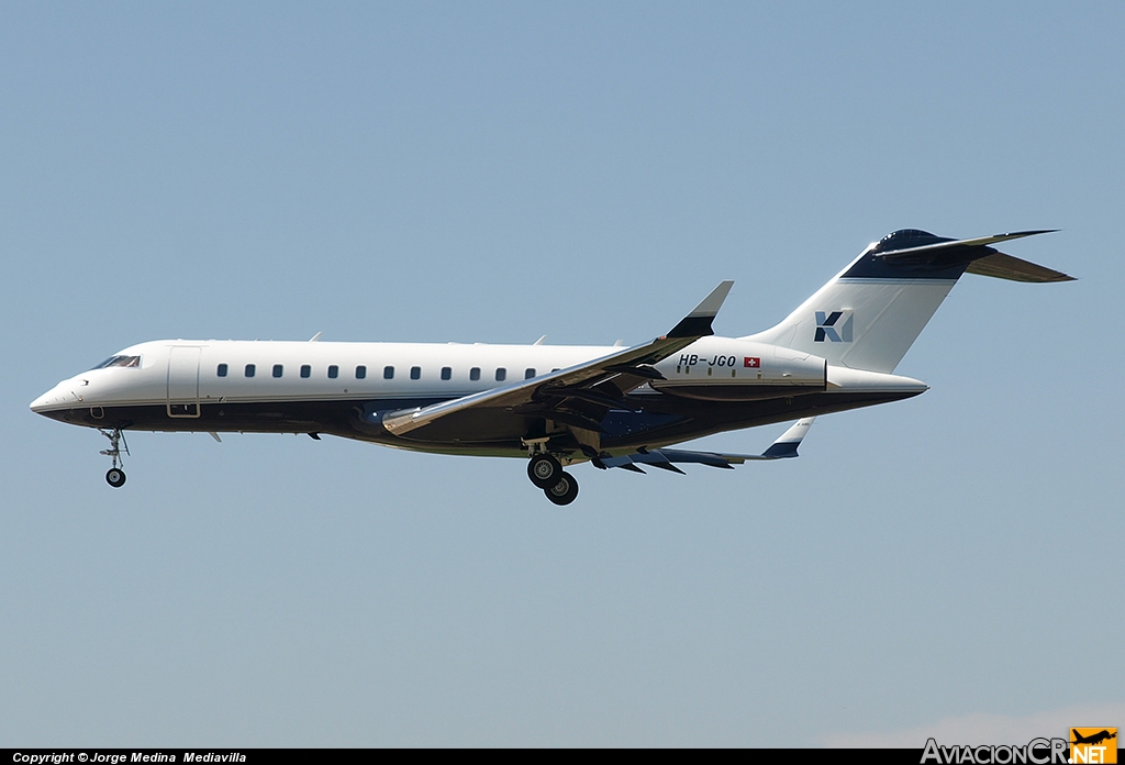 HB-JGO - Bombardier BD-700-1A10 Global Express - Privado