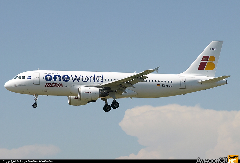 EC-FDB - Airbus A320-211 - Iberia