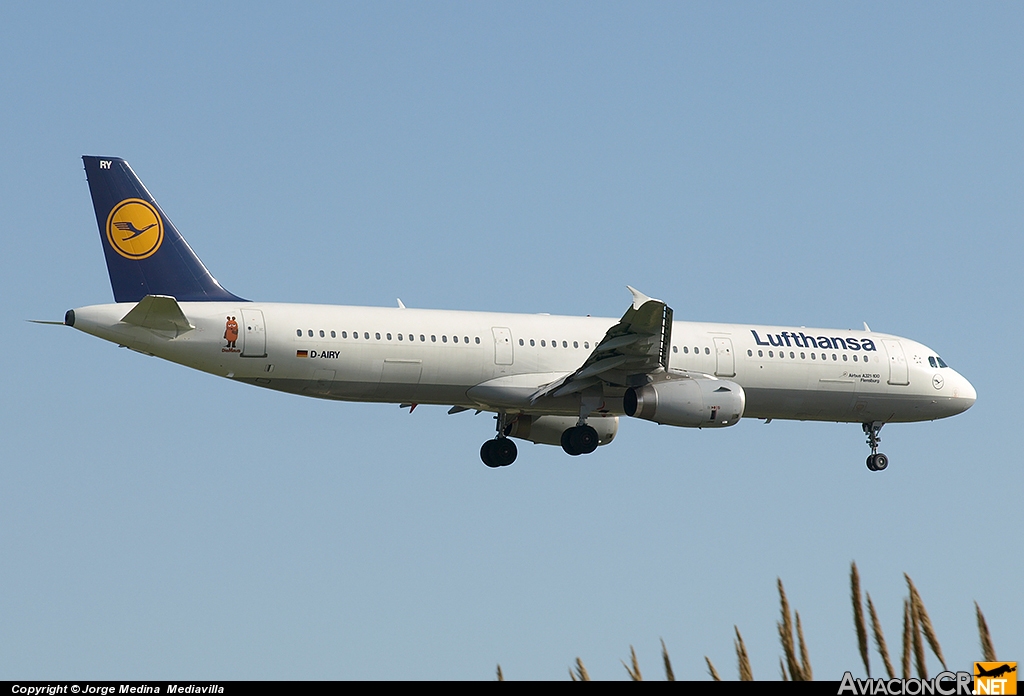 D-AIRY - Airbus A321-131 - Lufthansa