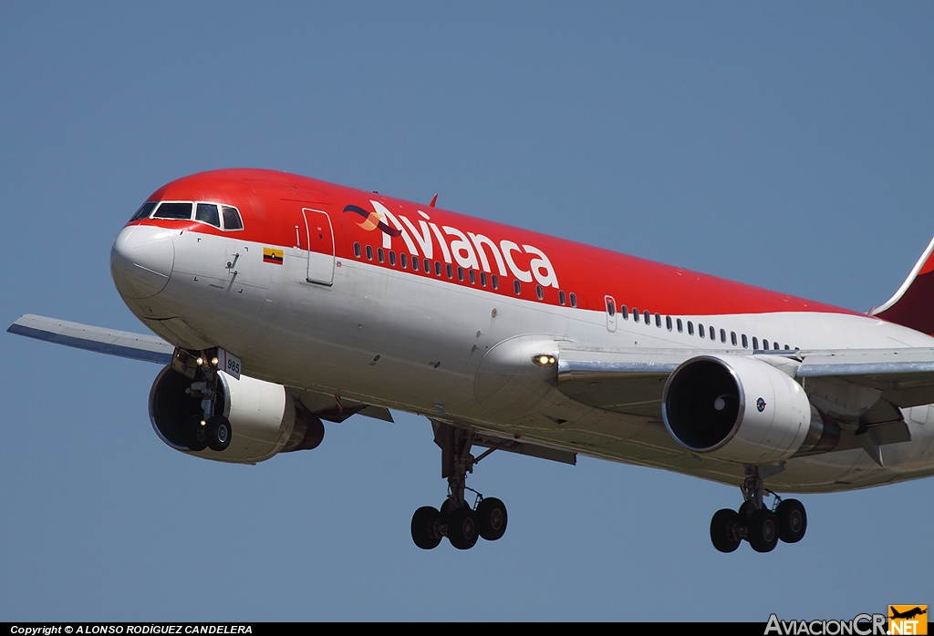 N985AN - Boeing 767-259/ER - Avianca Colombia