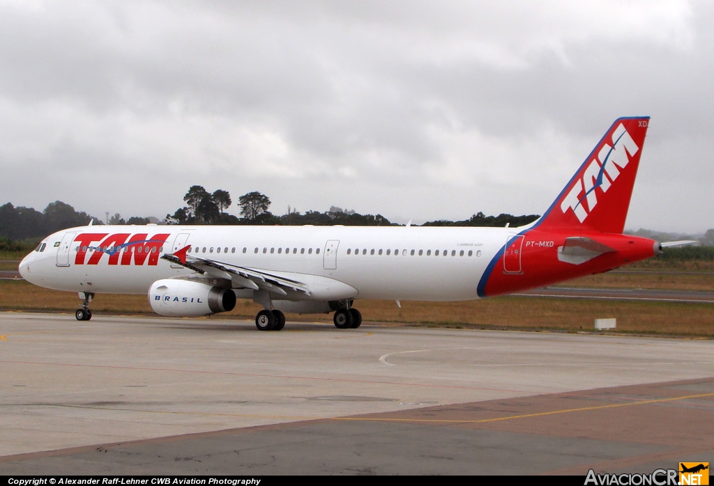 PT-MXD - Airbus A321-231 - TAM