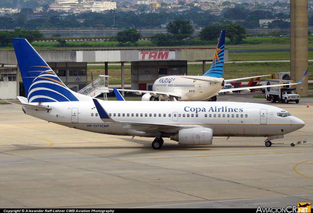 HP-1371CMP - Boeing 737-7V3 - Copa Airlines