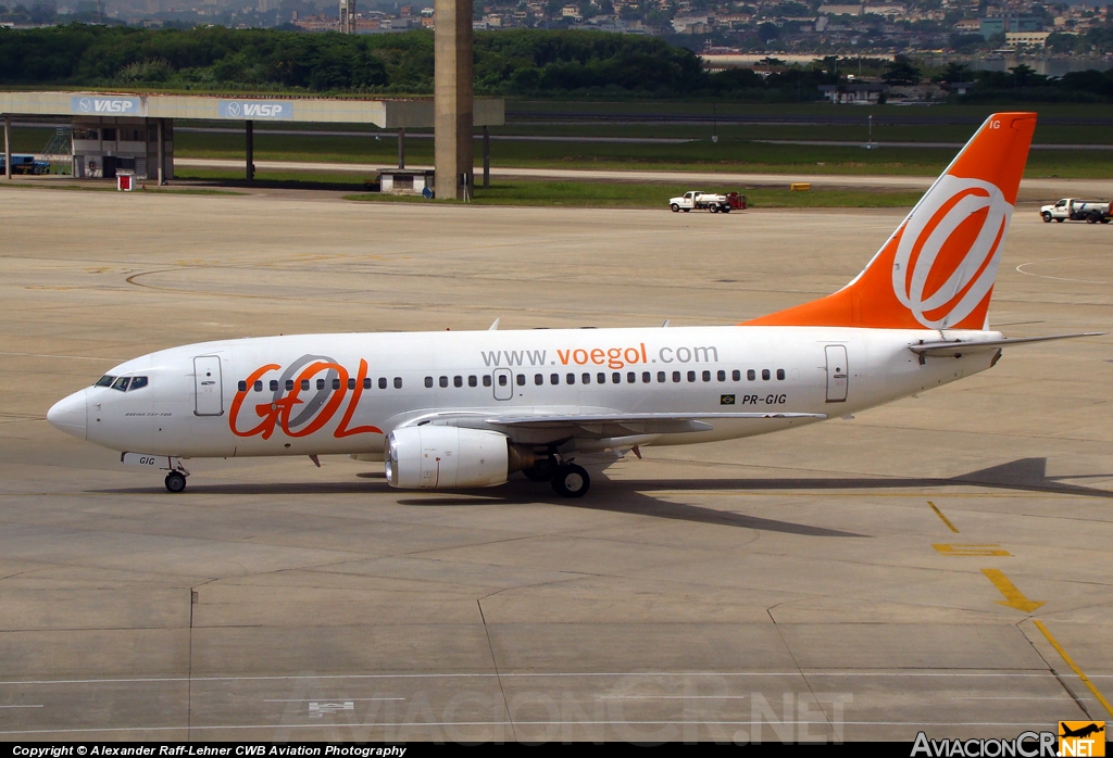 PR-GIG - Boeing 737-73S - Gol Transportes Aereos