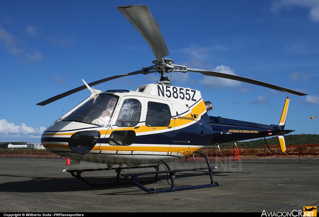N5855Z - Eurocopter AS-350B2 Ecureuil - Autoridad Energia Electrica