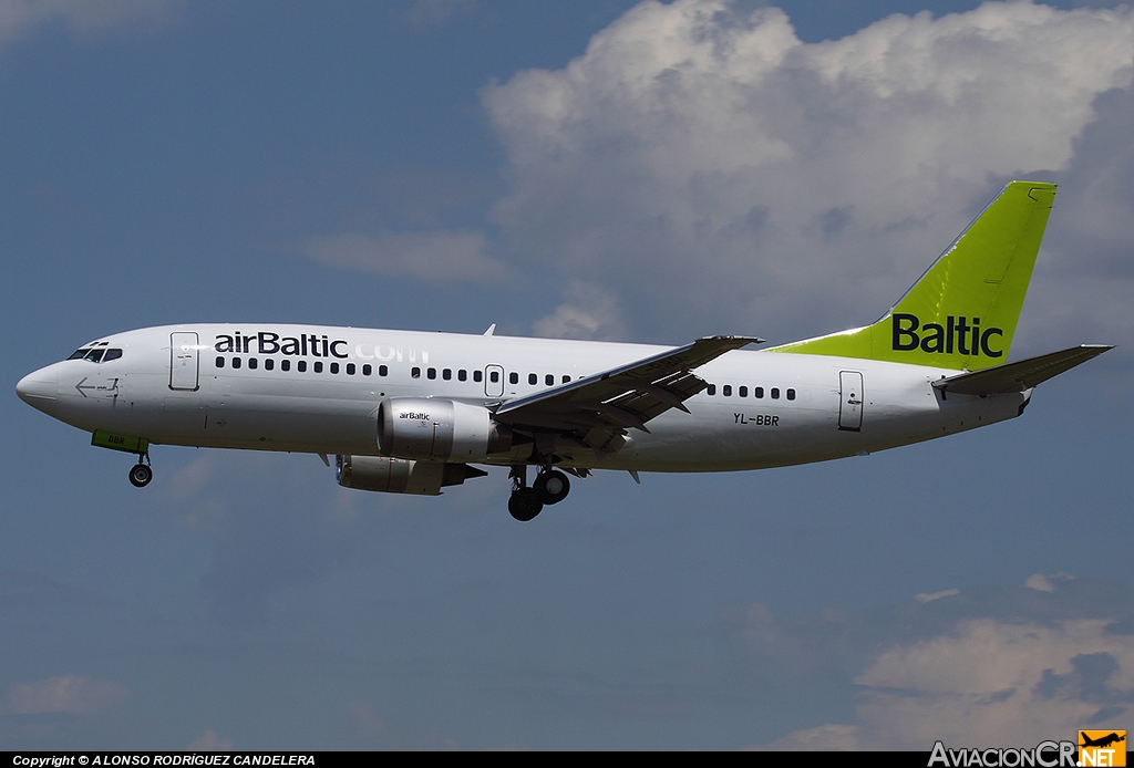 YL-BBR - Boeing 737-31S - Air Baltic