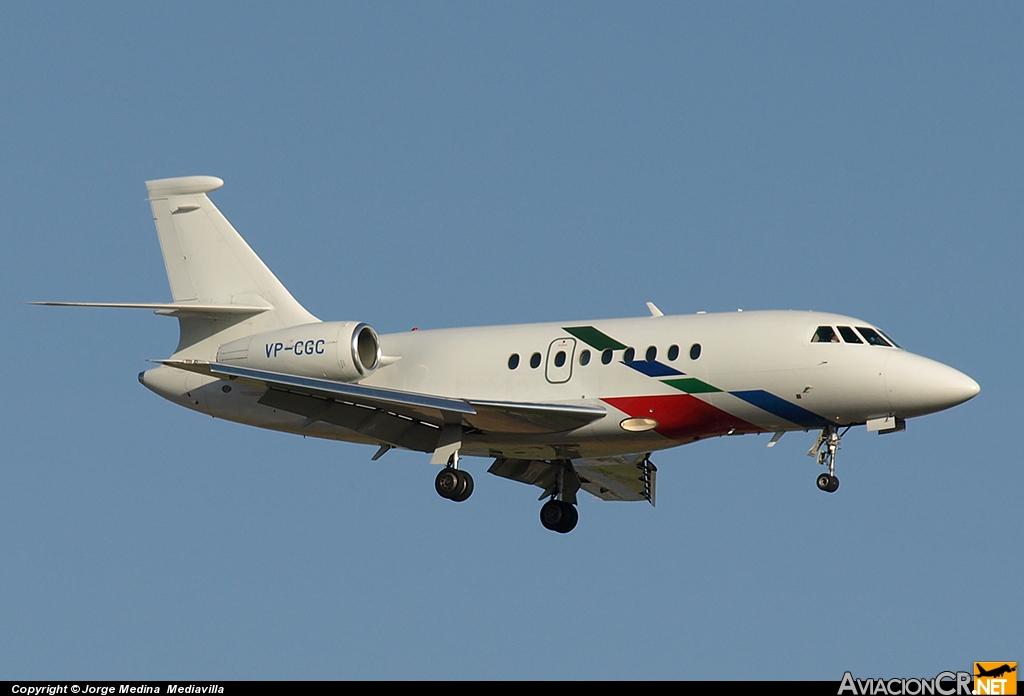 VP-CGC - Dassault Falcon 2000 - Privado
