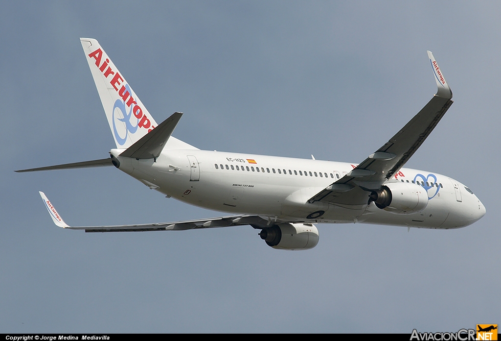 EC-HZS - Boeing 737-86Q - Air Europa