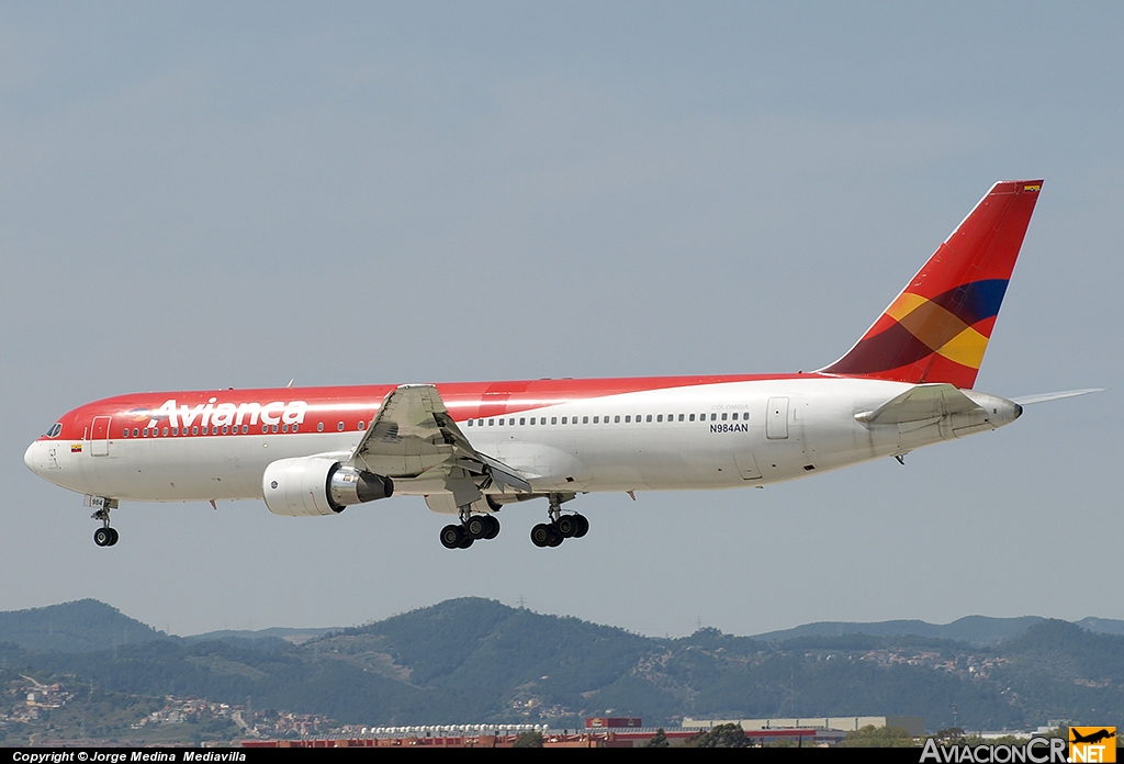 N984AN - Boeing 767-383/ER - Avianca Colombia