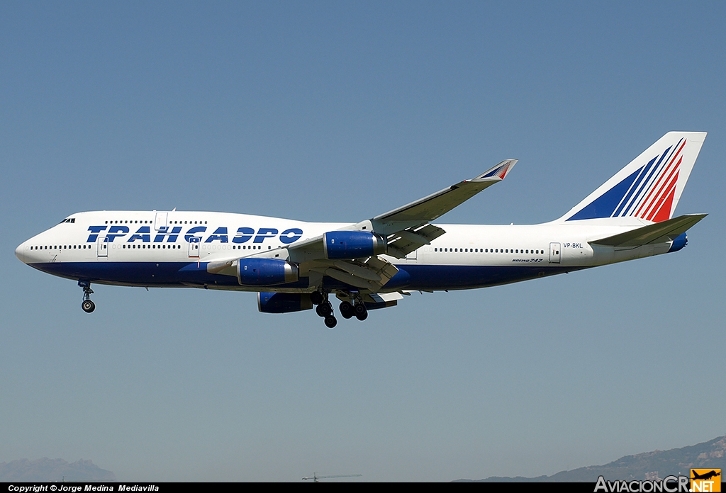 VP-BKL - Boeing 747-444 - Transaero Airlines