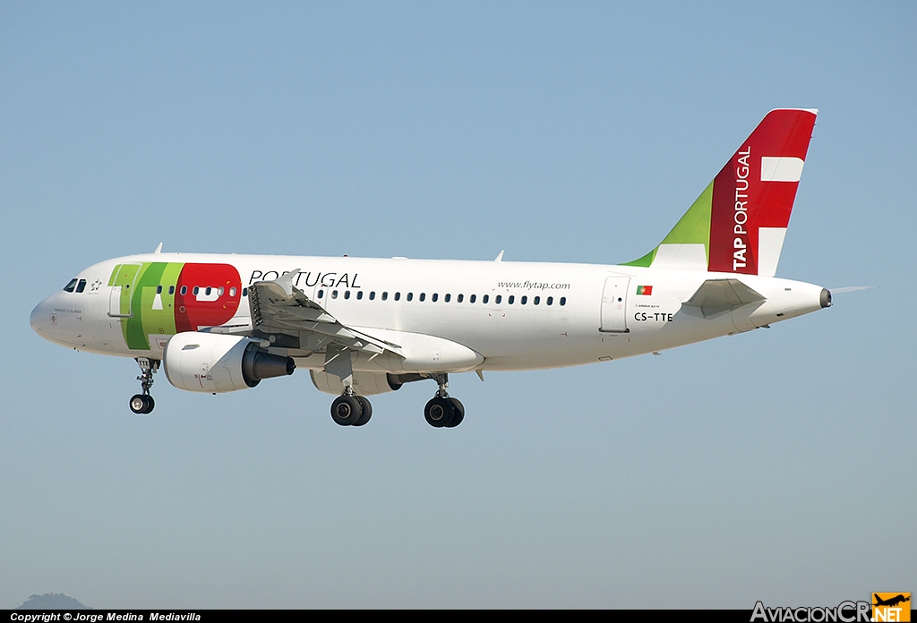 CS-TTE - Airbus A319-111 - TAP Air Portugal