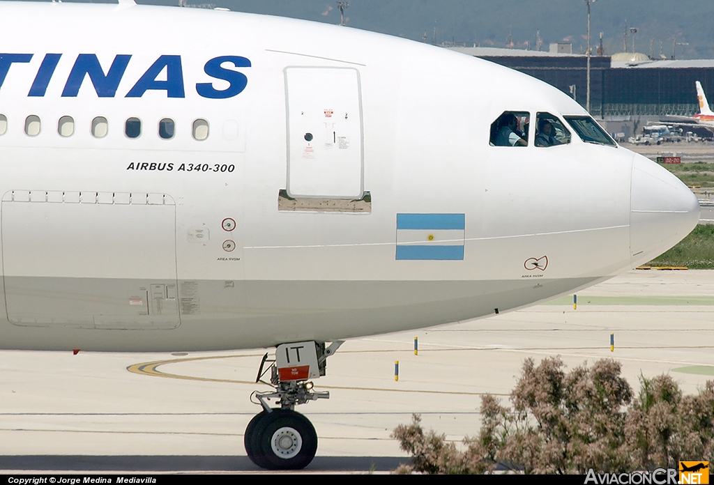 LV-BIT - Airbus A340-313 - Aerolineas Argentinas