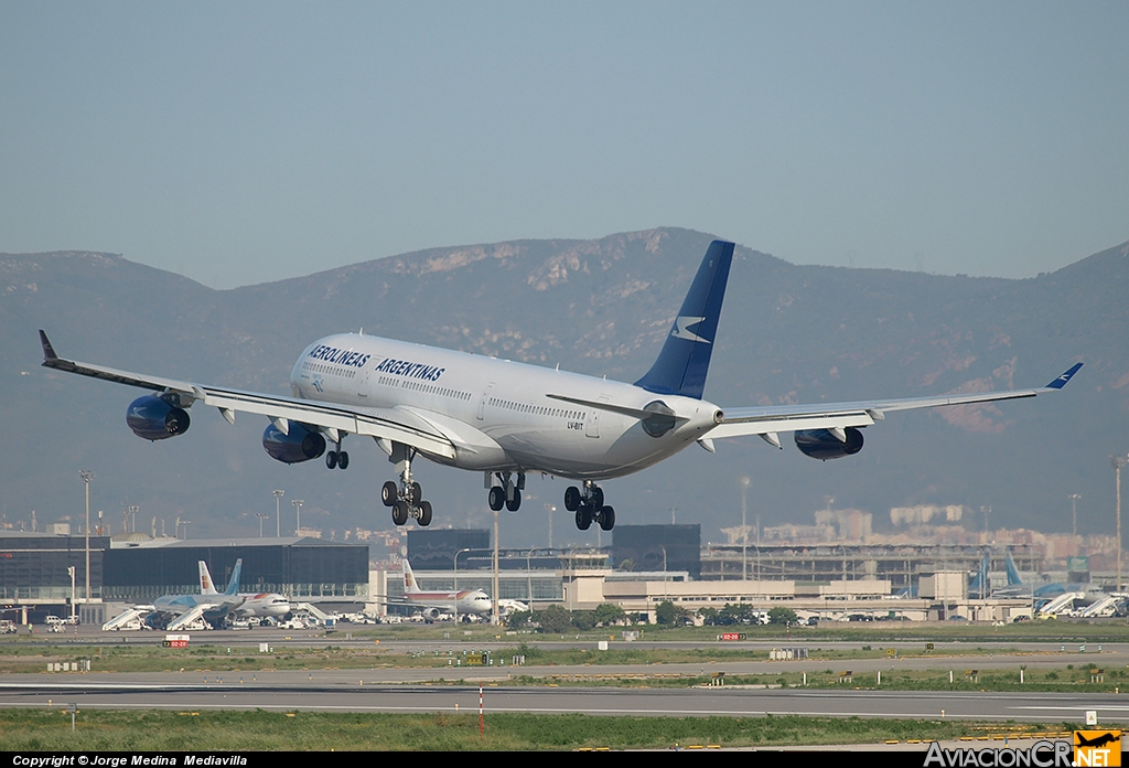 LV-BIT - Airbus A340-313 - Aerolineas Argentinas