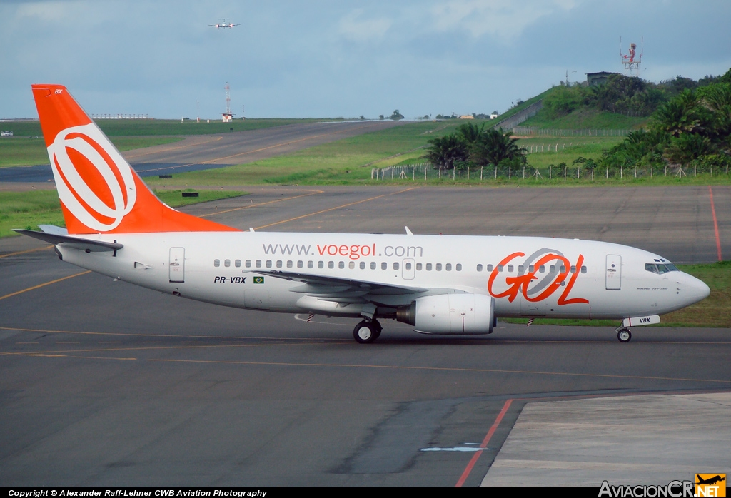 PR-VBX - Boeing 737-7BX - Gol Transportes Aereos