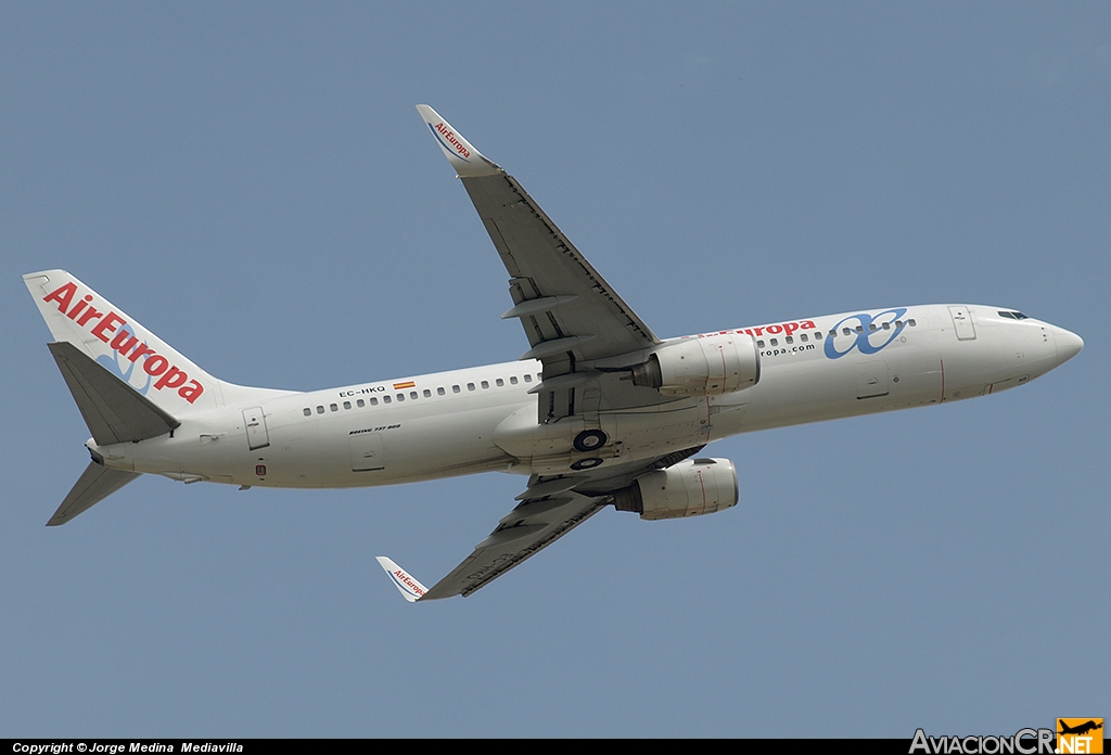 EC-HKQ - Boeing 737-85P - Air Europa