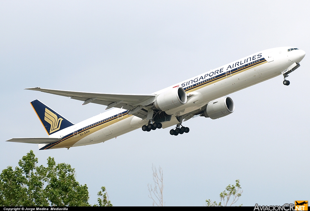 9V-SWH - Boeing 777-312/ER - Singapore Airlines