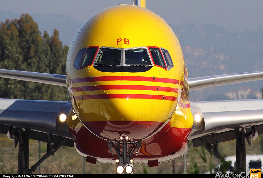 OO-DPB - Boeing 757-236/SF - DHL - Cargo