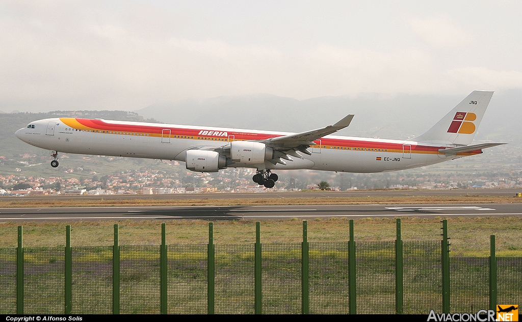 EC-JNQ - Airbus A340-642 - Iberia