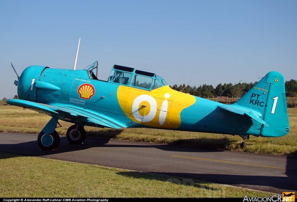 PT-KRC - North American AT-6D - Esquadrilha Oi