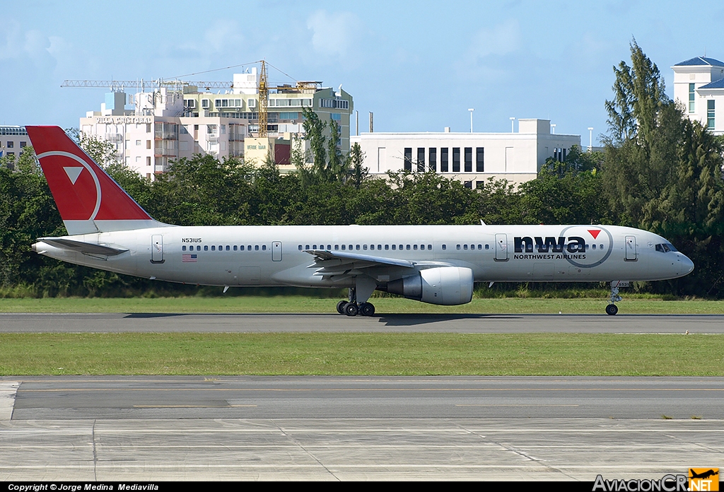 N531US - Boeing 757-251 - Northwest Airlines
