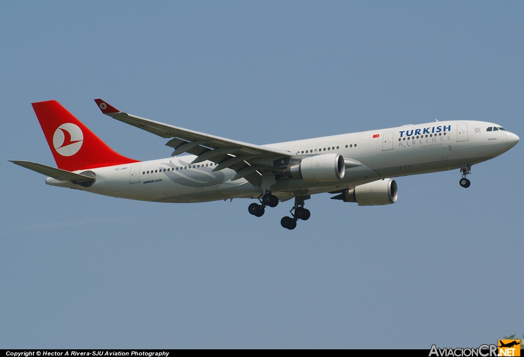 TC-JND - Airbus A330-203 - Turkish Airlines