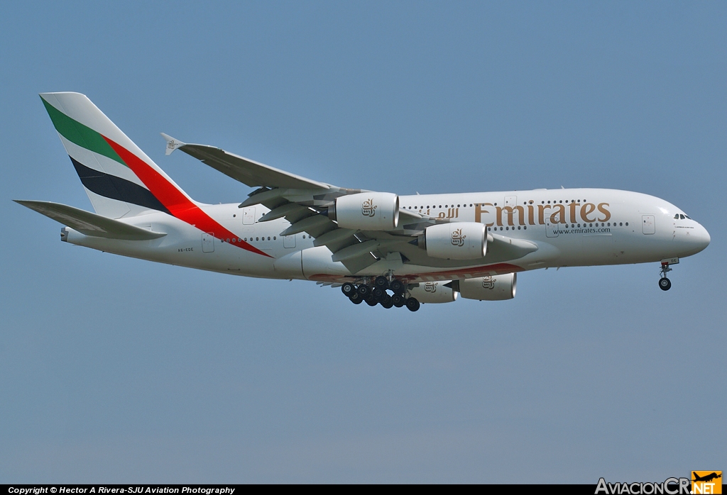 A6-EDE - Airbus A380-861 - Emirates