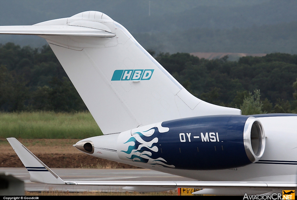 OY-MSI - Bombardier BD-700-1A10 Global Express - Privado