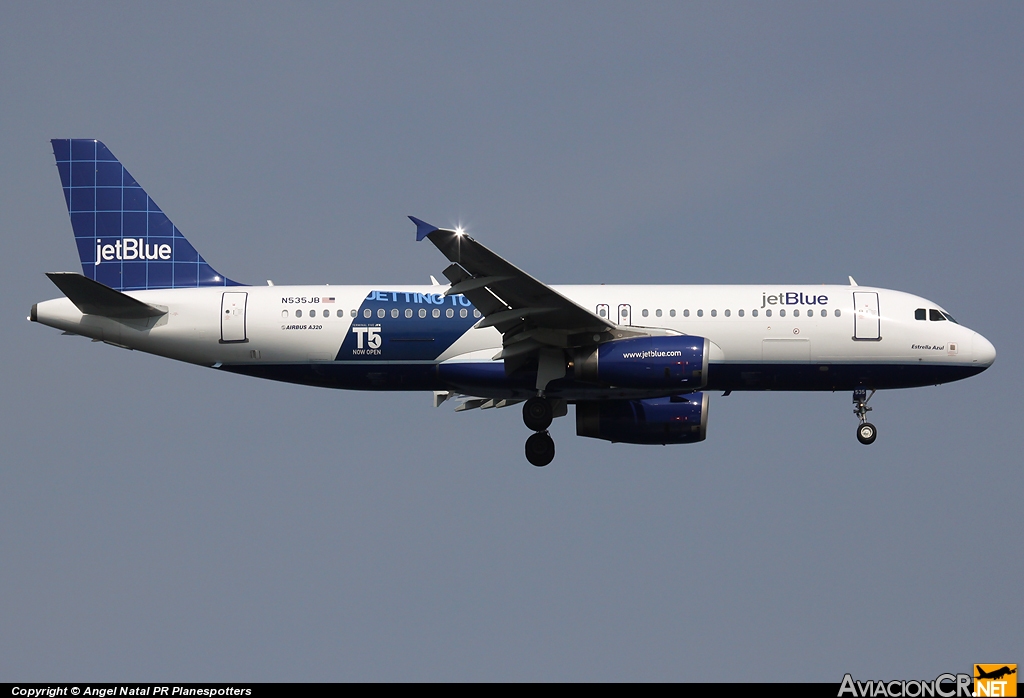 N535JB - Airbus A320-232 - Jet Blue