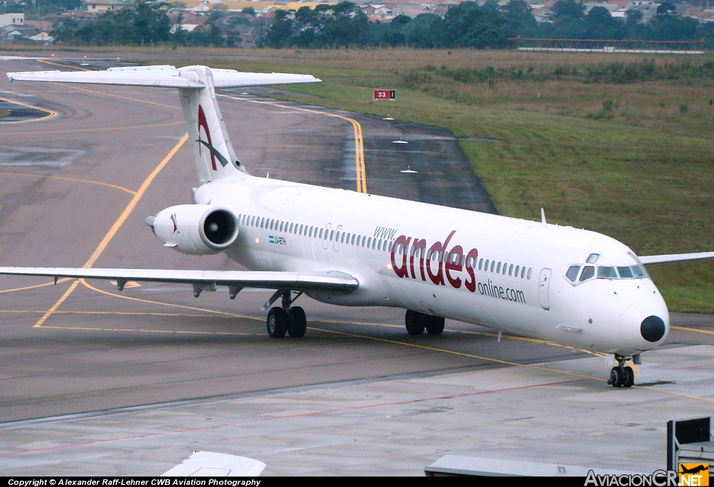 LV-BTH - McDonnell Douglas MD-83 (DC-9-83) - Andes Líneas Aéreas