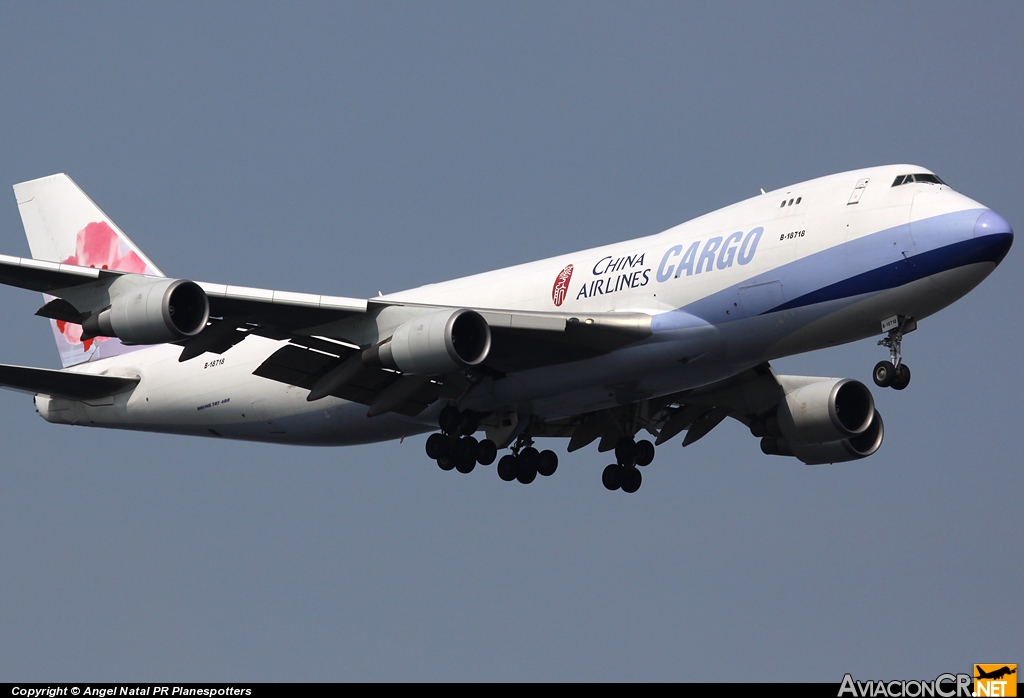 B-18718 - Boeing 747-409F/ER/SCD - China Airlines Cargo