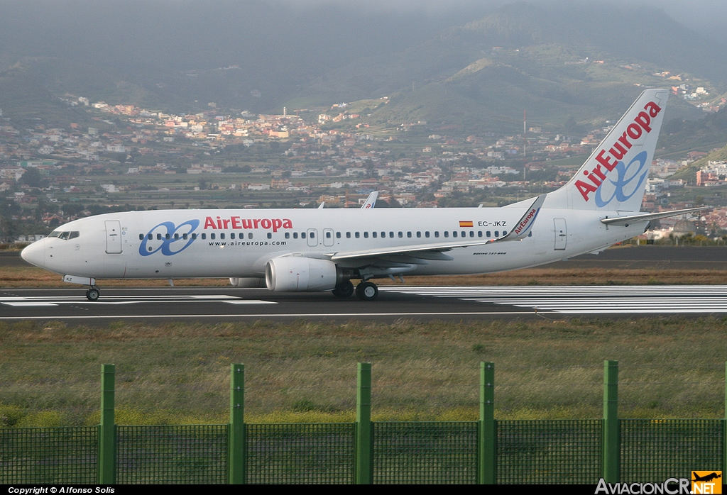EC-JKZ - Boeing 737-83N - Air Europa