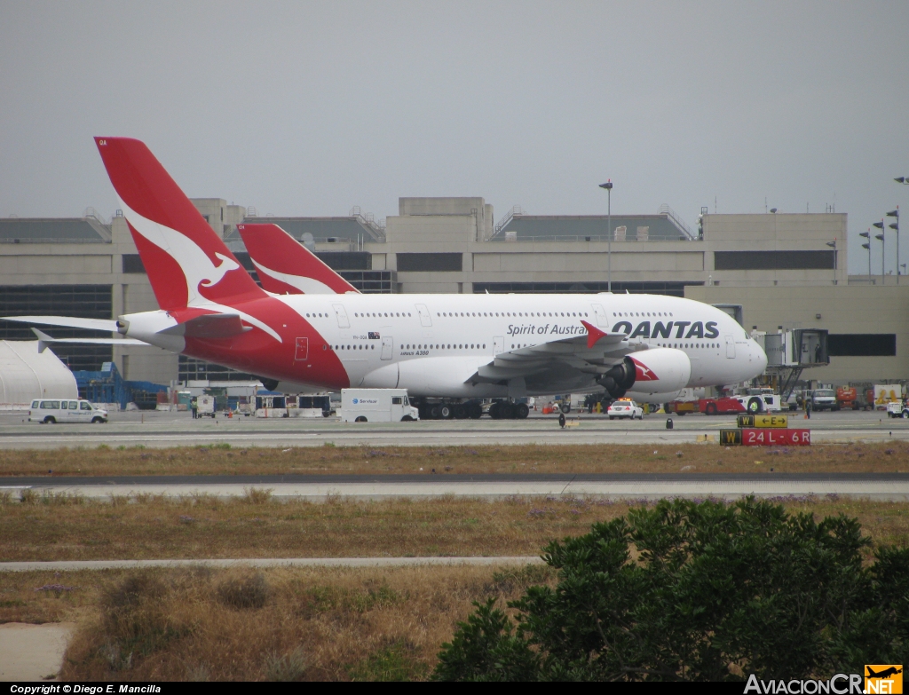 VH-OQA - Airbus A380-842 - Qantas