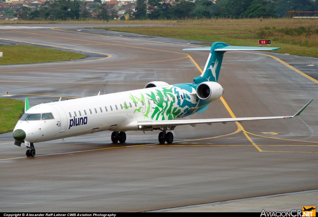 CX-CRB - Bombardier CRJ-900NextGen - Pluna Uruguay