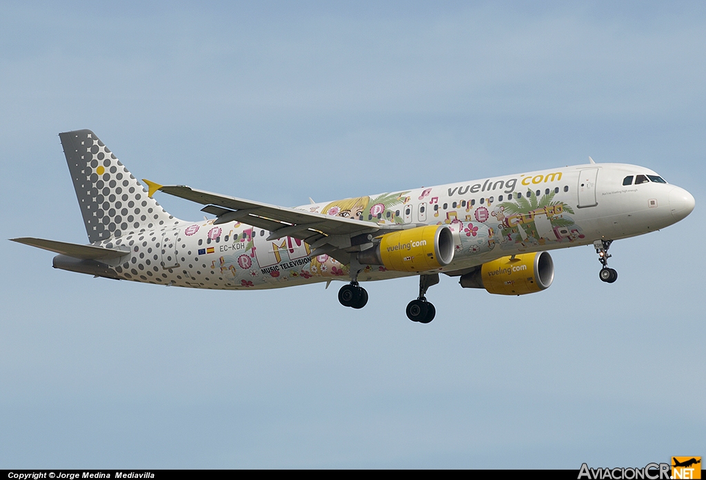 EC-KDH - Airbus A320-214 - Vueling