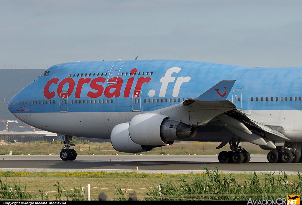 F-GTUI - Boeing 747-422 - Corsair