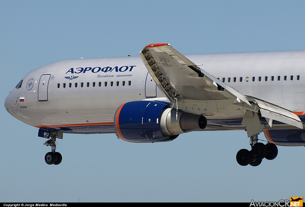 VP-BWU - Boeing 767-3T7/ER - Aeroflot