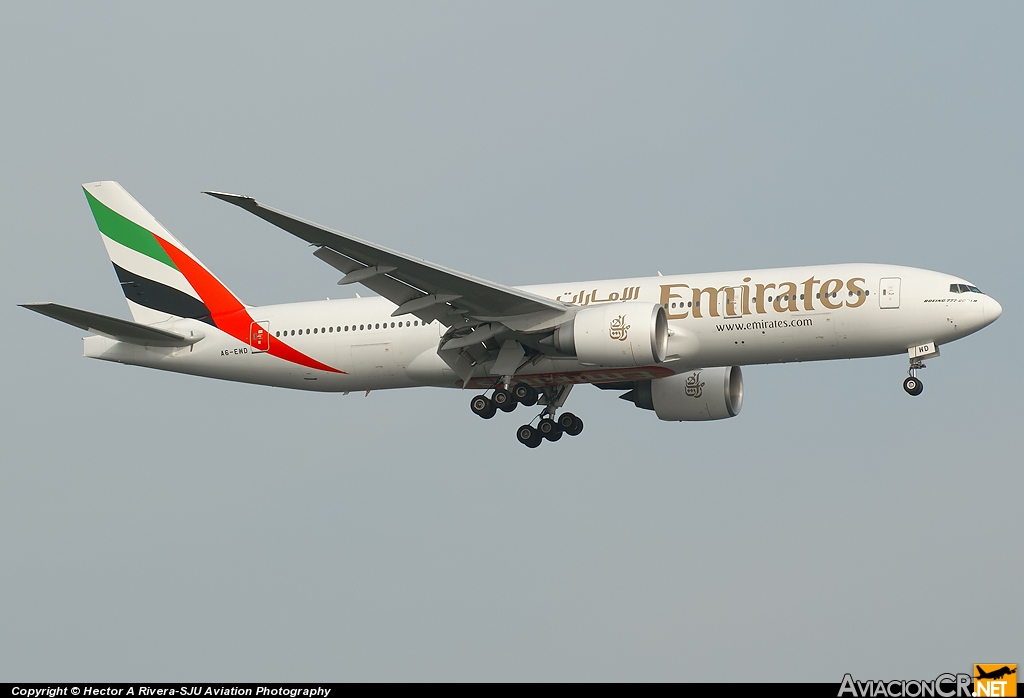 A6-EWD - Boeing 777-21H/LR - Emirates
