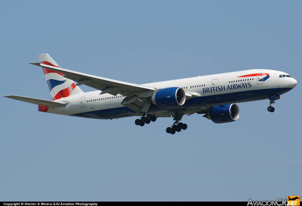 G-VIIC - Boeing 777-236/ER - British Airways