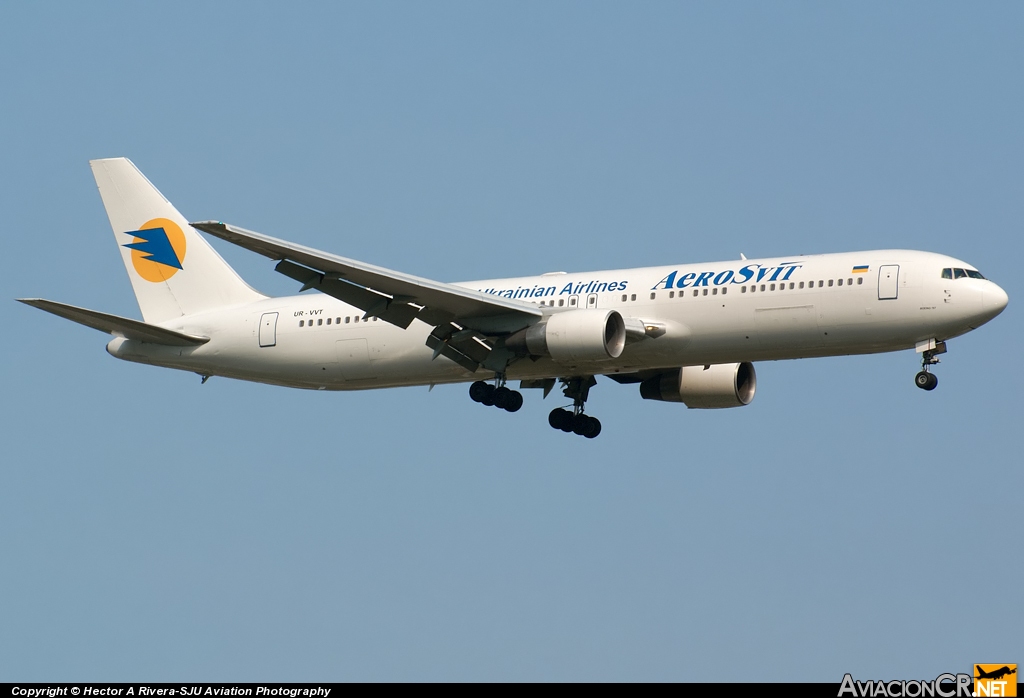 UR-VVT - Boeing 767-3Q8/ER - AeroSvit Ukrainian Airlines