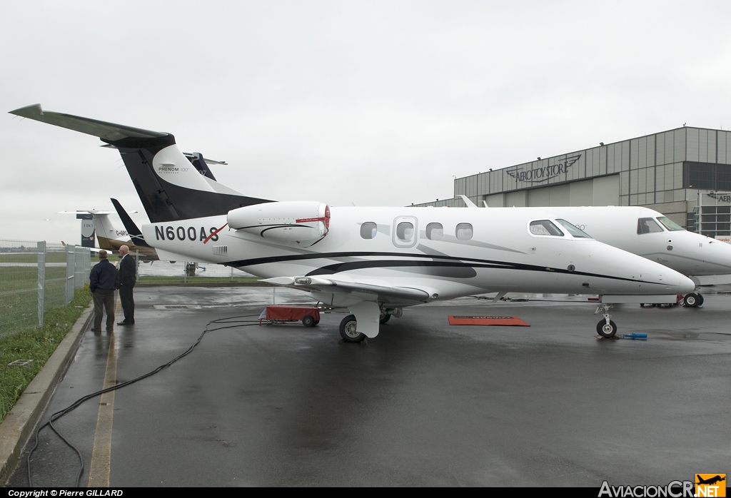 N600AS - Embraer EMB-500 Phenom 100 - Privado