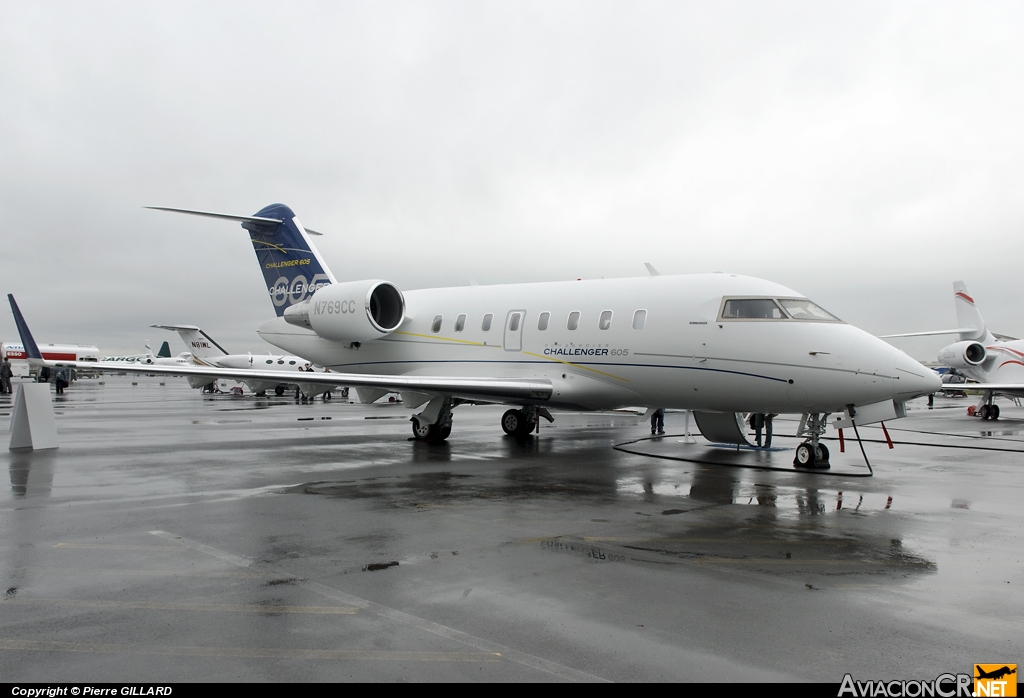 N769CC - Bombardier CL-600-2B16 Challenger 605 - Privado