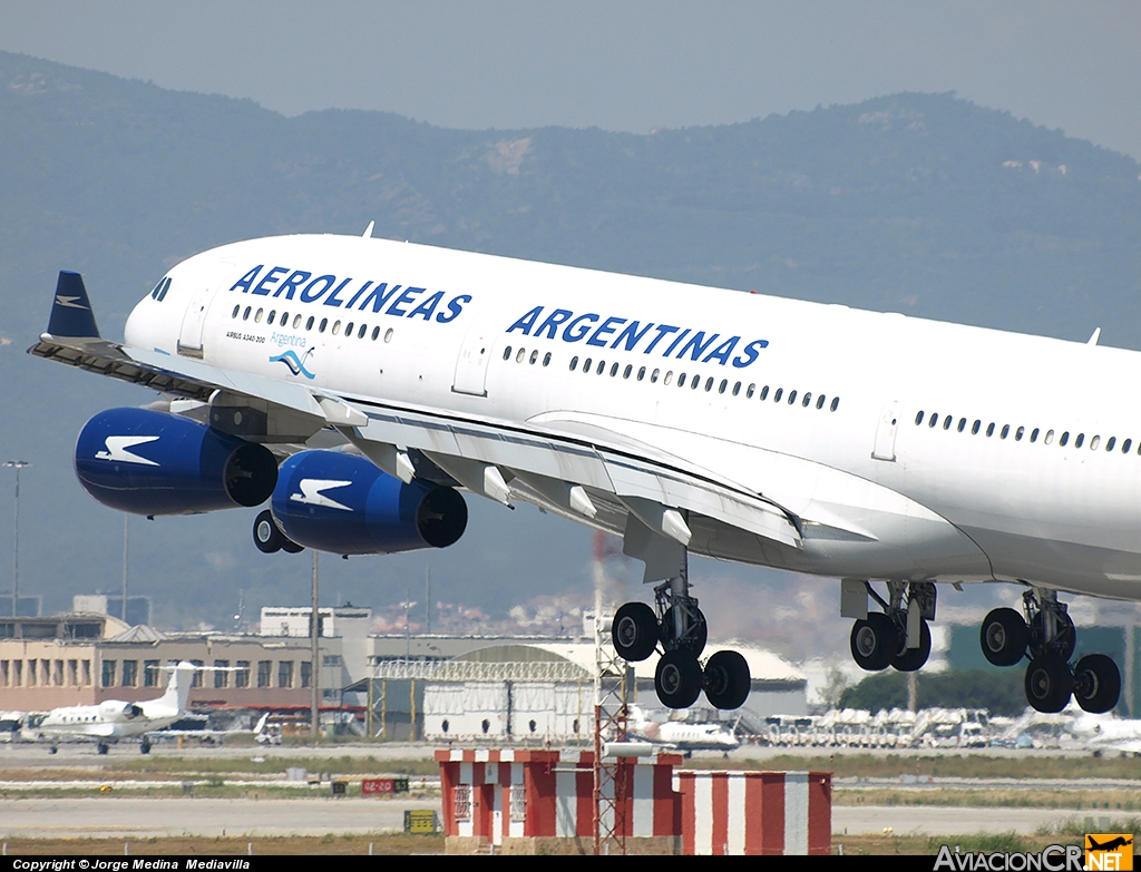 LV-ZRA - Airbus A340-211 - Aerolineas Argentinas