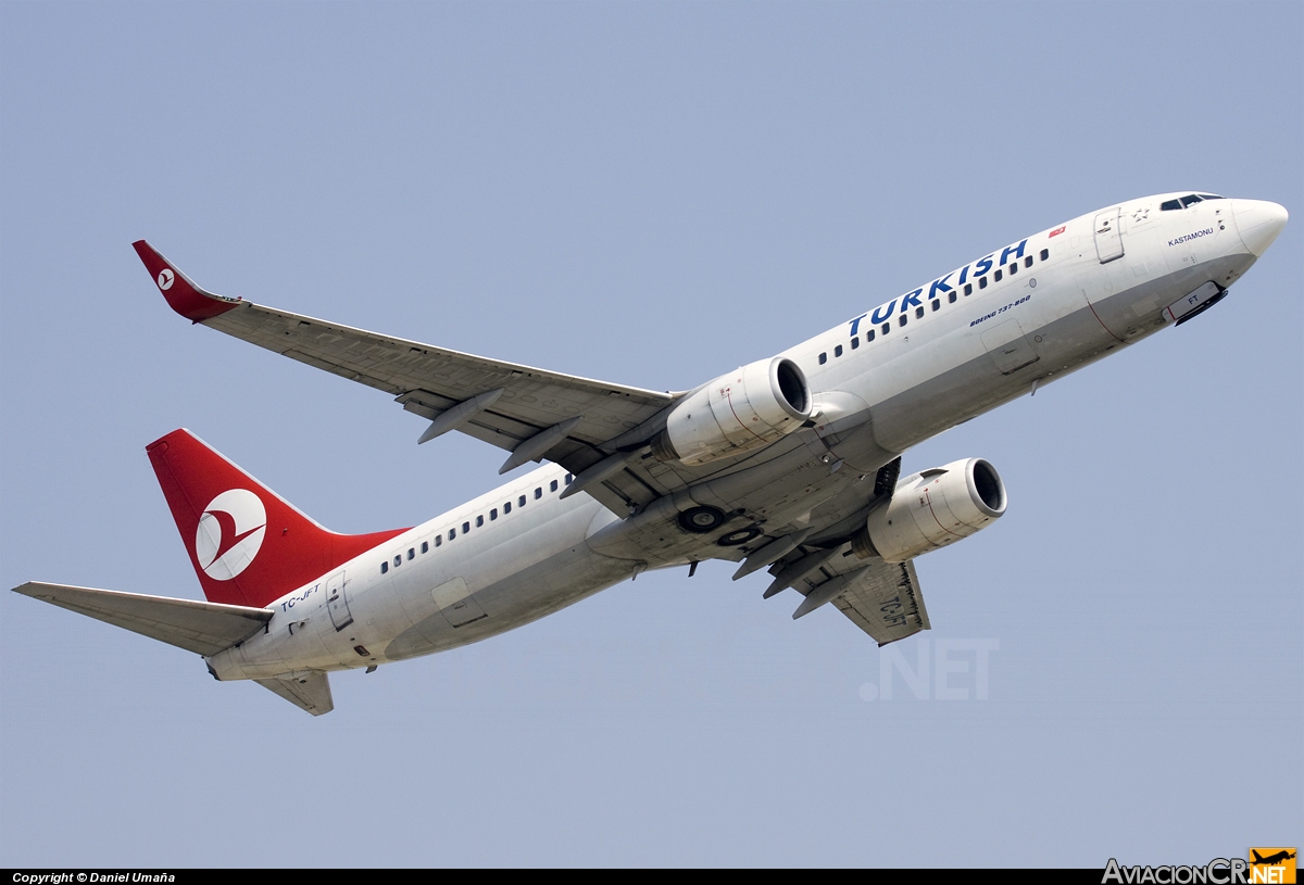 TC-JFT - Boeing 737-8F2 - Turkish Airlines