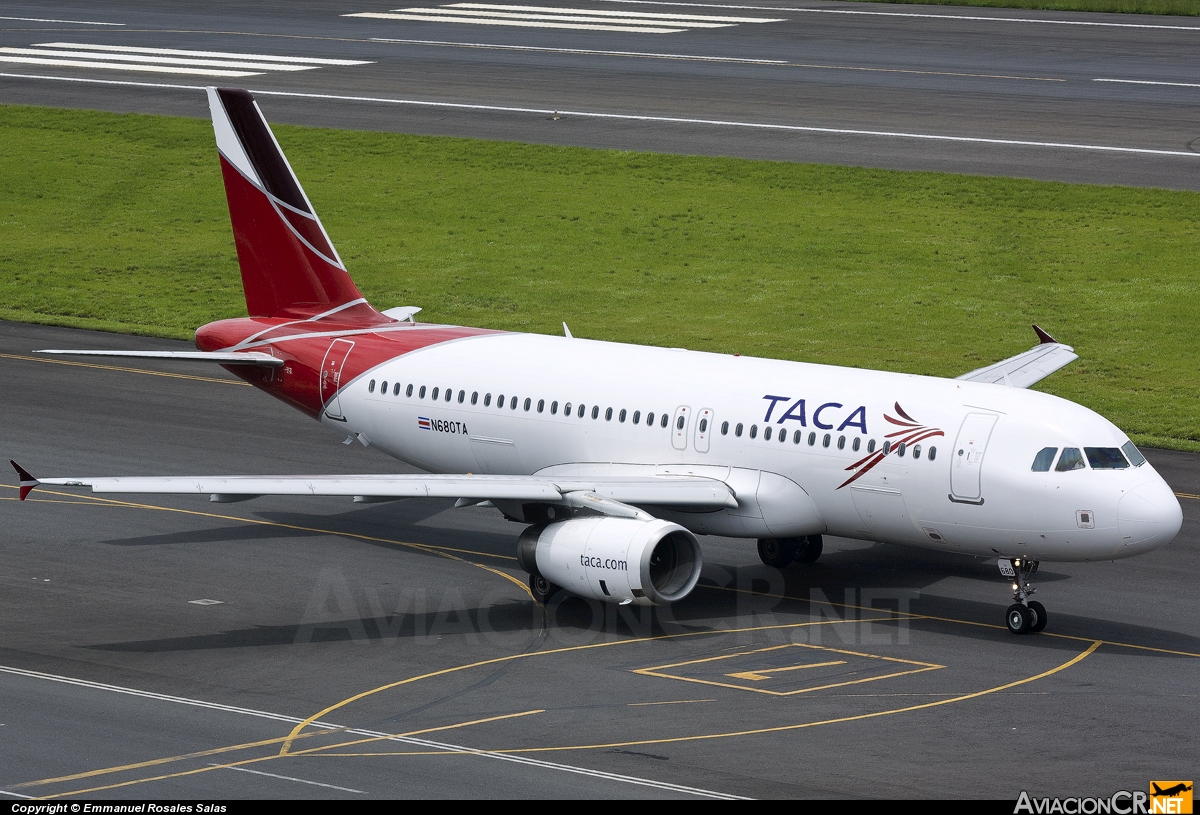 N680TA - Airbus A320-233 - TACA