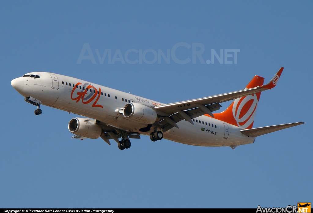 PR-GTE - Boeing 737-8EH - Gol Transportes Aereos