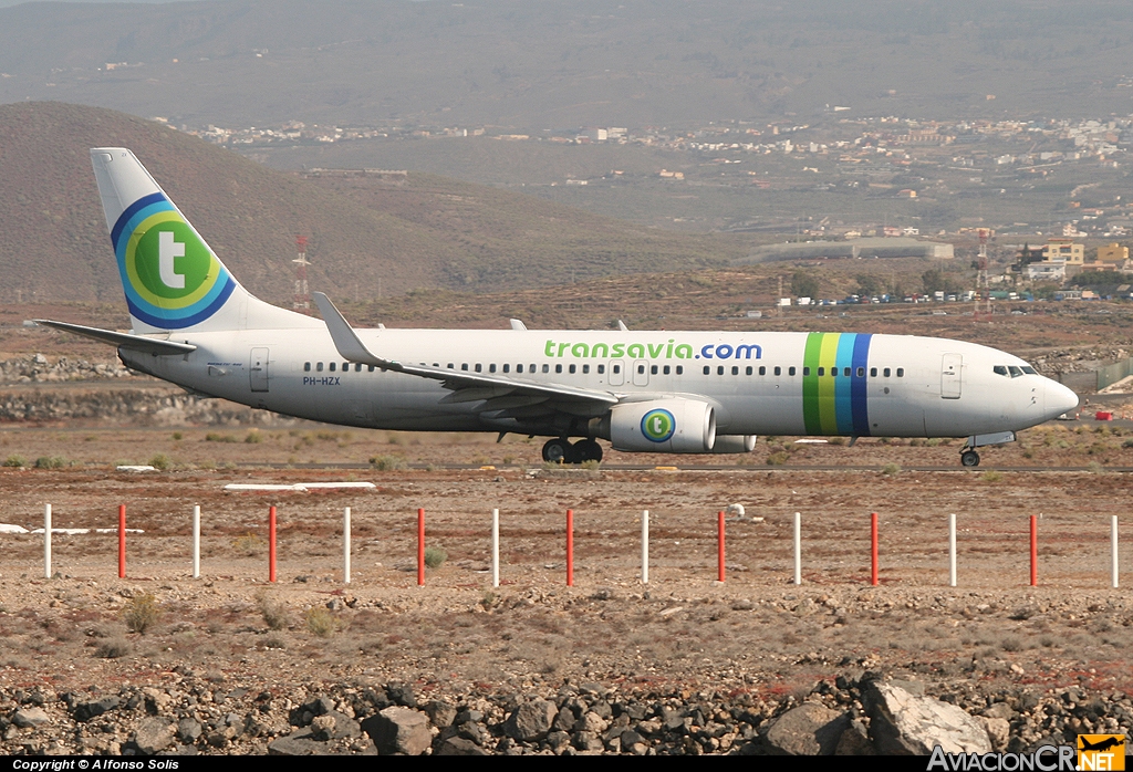 PH-HZX - Boeing 737-8K2 - Transavia Airlines